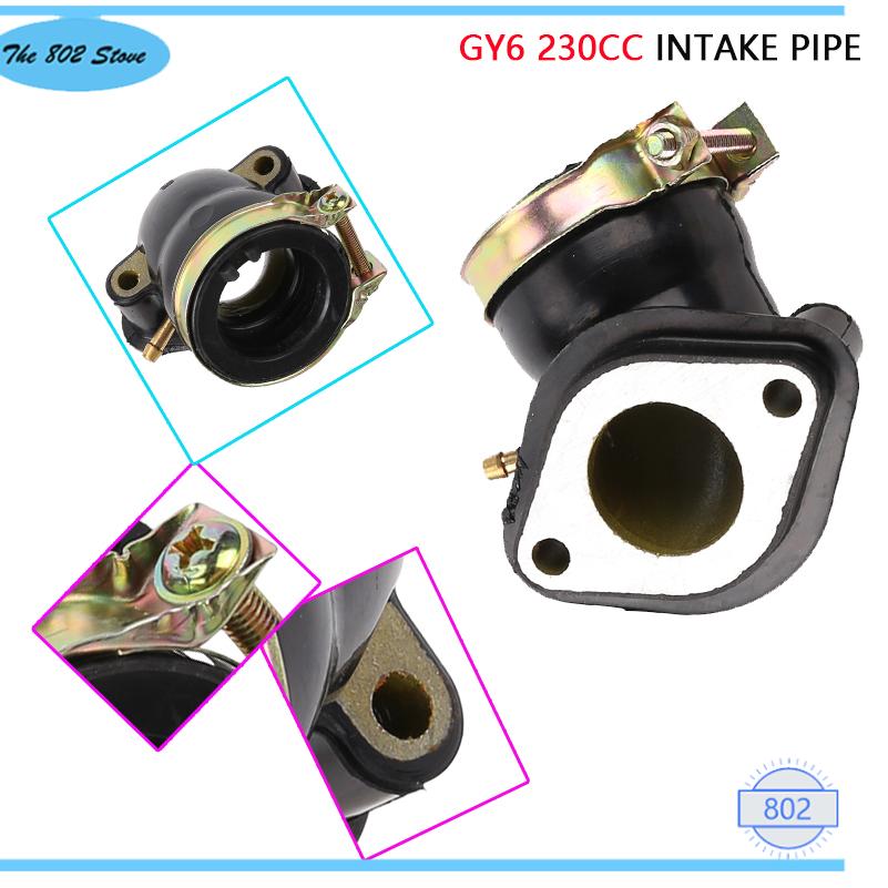 Tuyau d'admission Gy6 230cc po - Motorcycle Carburetor avis et prix